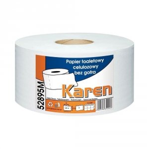 Papier toaletowy Grasant Karen 2-warstwowy 150m celulozowy 12 rolek [52895M]