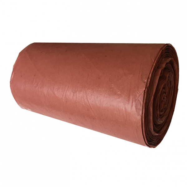 Worki na śmieci LDPE Vecopak, 60L, czerwone, 50szt.