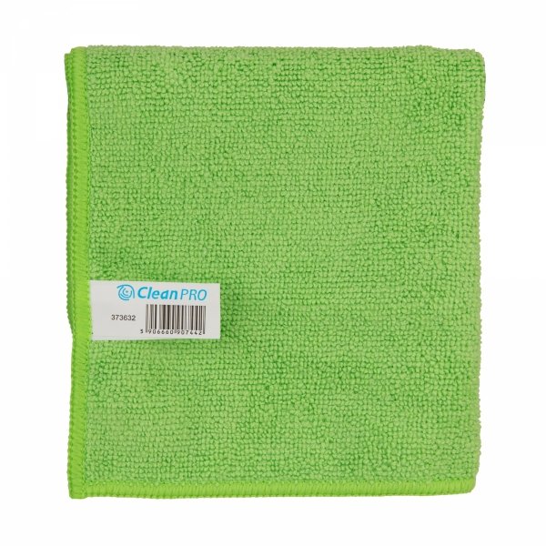Ścierka 30x30 CleanPRO, zielona, 220 g/m2