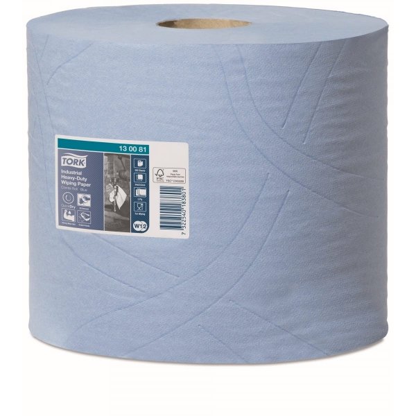 Czyściwo papierowe Tork Premium 3-warstwowe niebieskie 119m 2 sztuki [130081]