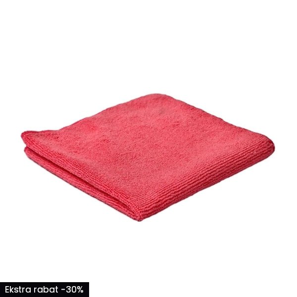 Ścierka 30x30 CleanPRO Ultra Soft, czerwona, 220 g/m2
