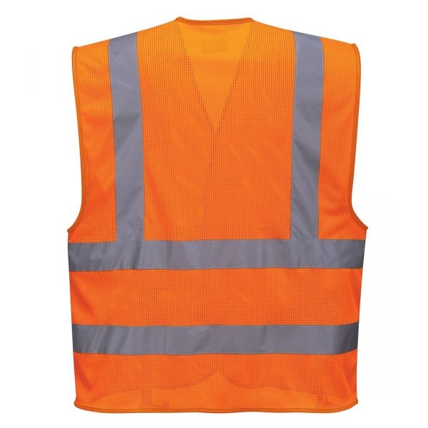 Siatkowa kamizelka ostrzegawcza Portwest C370