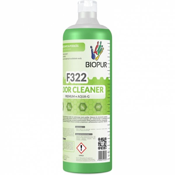 Koncentrat do mycia podłóg Biopur F322 Aqua-G, 1L