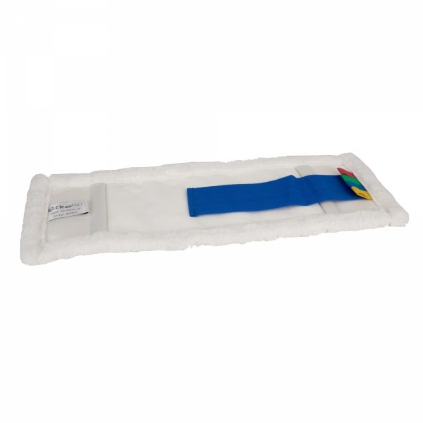 Mop płaski CleanPRO MOP 01 kieszeniowy z tasiemką 40cm
