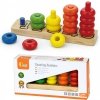 Nauka Liczenia i Kolorów Edukacyjna Piramidka - Viga Toys