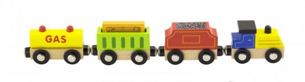 Zestaw akcesoriów do kolejki - pociąg - Viga Toys