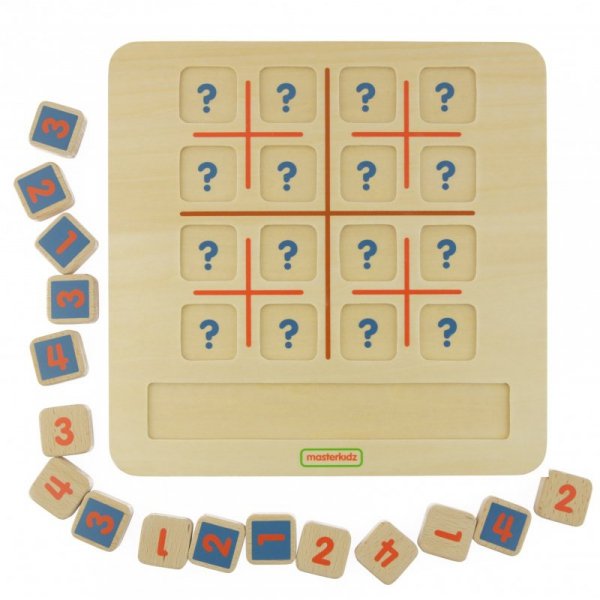 MASTERKIDZ Tablica Edukacyjna Gra Mini Sudoku