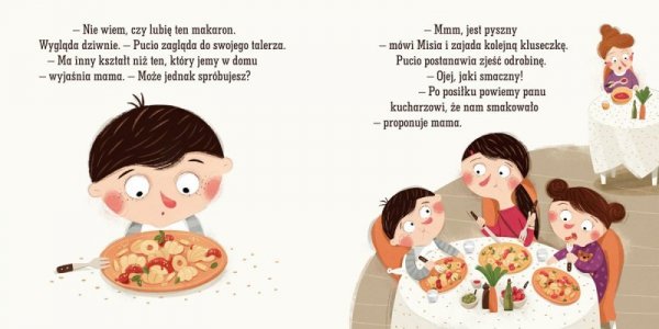 Książeczka Pucio zostaje kucharzem, czyli o radości z jedzenia