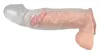 Crystal Clear Transparent Rękaw Wydłużający z Mankietem 23 cm TPE
