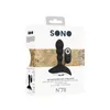 SONO No.78 ładowalny stymulator analny z pilotem, 10 trybow, czarny