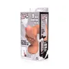 XR Brands - Realistyczne, podwójne dildo tryskające - 18 cm