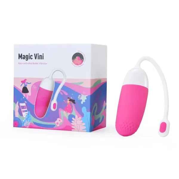 Wibrujące jajeczko - Magic Motion Vini Pink