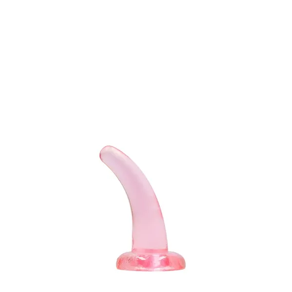 RealRock Zakrzywiony model z przyssawką 11,5 cm przezroczysty