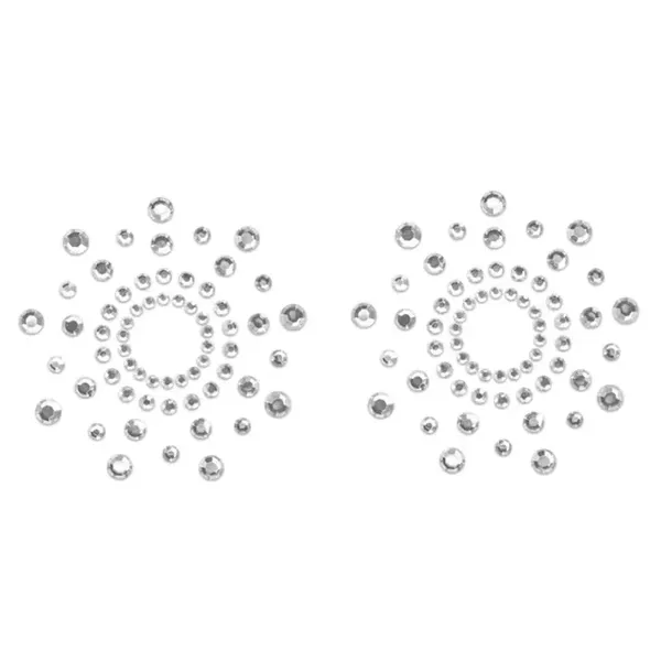 Biżuteria na piersi - Bijoux Indiscrets Mimi Silver
