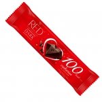 Baton z ciemnej czekolady bez dodatku cukru, tylko 75 kalorii RED Delight 26g
