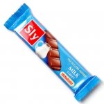 Baton mleczna czekolada, bez dodatku cukru Sly Nutritia 25g.