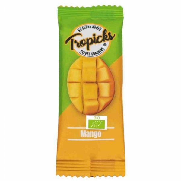 Batonik 100% mango Tropicks BIO, 20g
