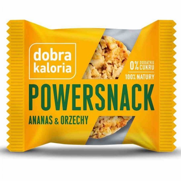 Power snack - Ananas i orzechy Dobra Kaloria, 30g