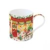 Świąteczne Zakupy Kubek Porcelanowy w Ozdobnym Pudełku 350 ml