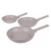 ZESTAW 3 PATELNI TYTANOWYCH BERLINGER HAUS BH-8108 TAUPE