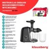 SOKOWIRÓWKA WYCISKARKA WOLNOOBROTOWA KLAUSBERG KB-7866