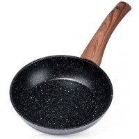 MINI PATELNIA GRANITOWA 16cm BLACK&WOOD 199058 