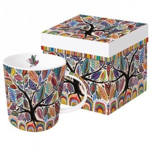 Magiczne Drzewo Kubek Porcelanowy w Ozdobnym Pudełku 350 ml