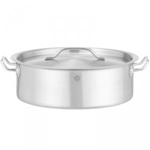 Garnek niski z pokrywką Budget Line 14.1 l śr. 360x139 mm