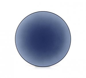 Equinoxe talerz płaski 28 cm niebieski