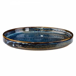 DEEP BLUE talerz płaski 30 cm