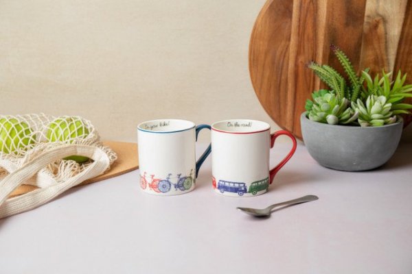 Mikasa Rowery Kubek Porcelanowy 280 ml