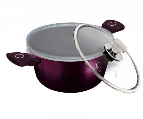 GARNEK I PATELNIA BERLINGER HAUS BH-7102 PURPLE