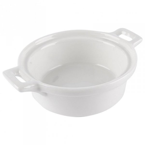 KOKILKI MISECZKI PORCELANOWE DO ZAPIEKANIA 3 szt. OKRĄGŁE
