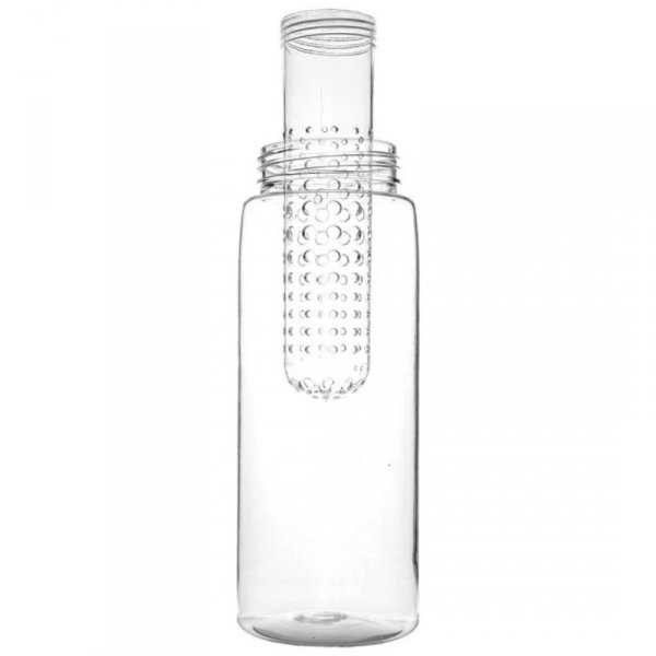 BUTELKA BIDON 650ml Z WKŁADEM NA OWOCE ZIELONA 124574-Z
