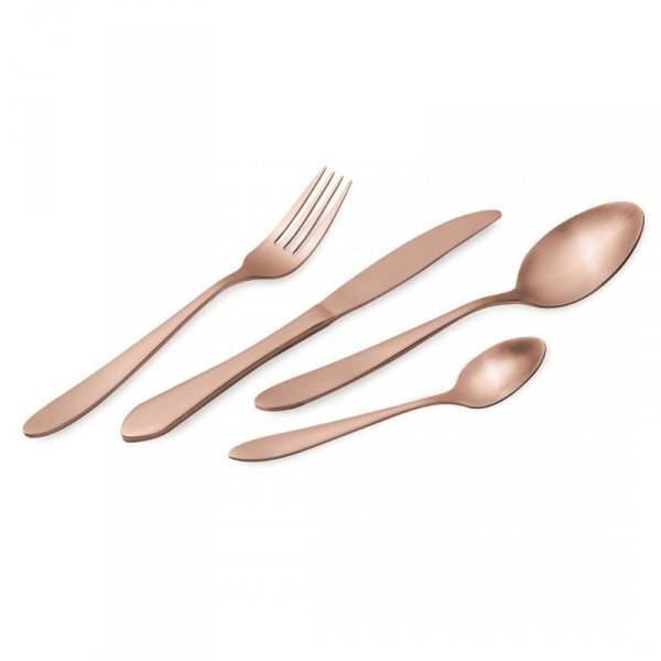 SZTUĆCE 24 ELEM. BERLINGER HAUS BH-3076 SATYNA ROSE GOLD