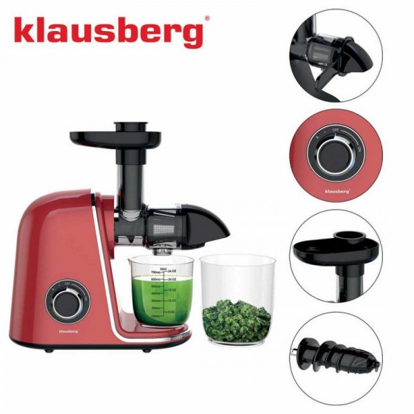 SOKOWIRÓWKA WYCISKARKA WOLNOOBROTOWA KLAUSBERG KB-7870
