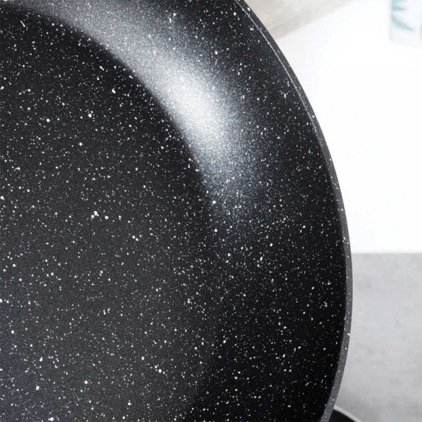MINI PATELNIA GRANITOWA 16cm BLACK&WOOD 199058