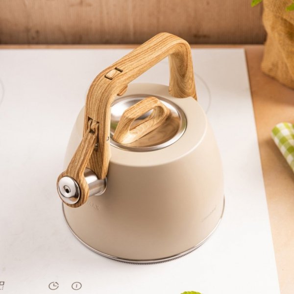 CZAJNIK STALOWY Z GWIZDKIEM 2,5L KLAUSBERG KB-7917