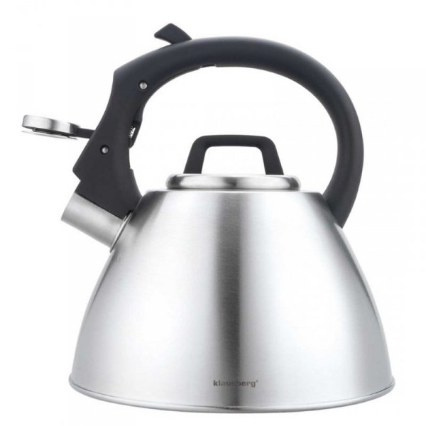 CZAJNIK STALOWY Z GWIZDKIEM 2,5L KLAUSBERG KB-7951