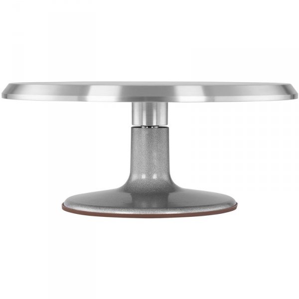 Patera podstawka na ciasto tort ciastka obrotowa aluminiowa śr. 31 cm
