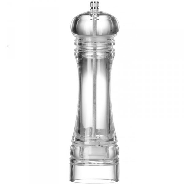 Młynek do mielenia soli akrylowy przezroczysty śr. 60 x 215 mm - Hendi 469675