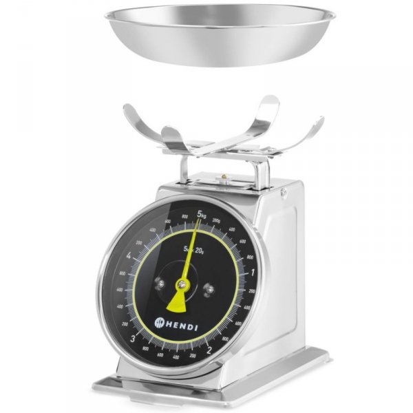 Waga kuchenna analogowa z szalką STAL 5 kg
