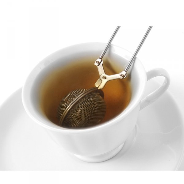 Sitko zamykane do zaprzania herbaty i ziół śr. 40mm stal nierdzewna - Hendi 570807