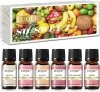Olejek eteryczny Zestaw Olejków Zapachowych Owocowa Rozkosz EUQEE 6 x 10ml