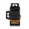 Laser niwelator krzyżowy 360° z Bluetooth i pilotem ZIELONY 40m SMART365