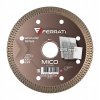 FERRATI MICO Tarcza Diamentowa Tnąca GRES Ø125mm x 22,23mm - Wysoka Jakość!