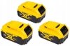 SZLIFIERKA ZAKRĘTARKA MŁOTOWIERTARKA Zestaw narzędzi AKU 18V 3x5,0Ah DeWALT