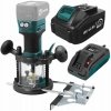 FREZARKA Górnowrzecionowa akumulatorowa AKU+ 18V 4,0Ah 6/8mm Vander
