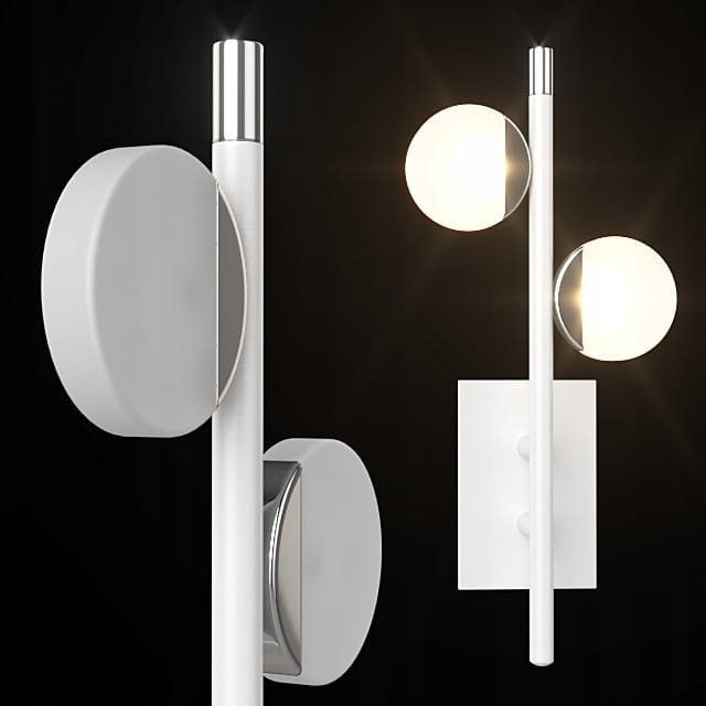 Lampa ścienna biała KINKIET LED A++ biały ciepły NOWOCZESNY DESIGN IP20