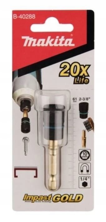 NASADKA UDAROWA MAKITA 10mm Z WYMIENNYM UCHWYTEM B-40288